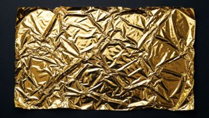 Gold Foil Crinkle