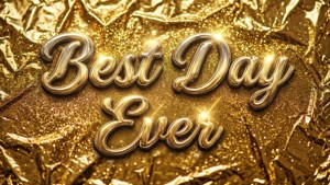 Gold Foil Glam