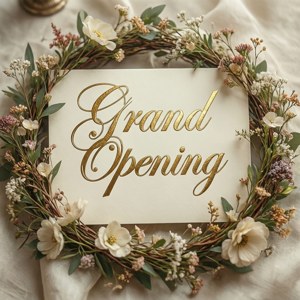 Gold Foil Invitation