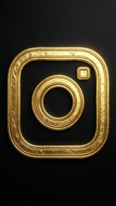 Gold Foil Luxe Logo