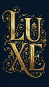 Gold Foil Luxe Typography