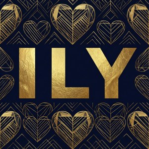 Gold Foil Monogram