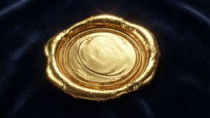 Gold Foil Void Stamp
