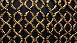 Gold Geometric Brackets