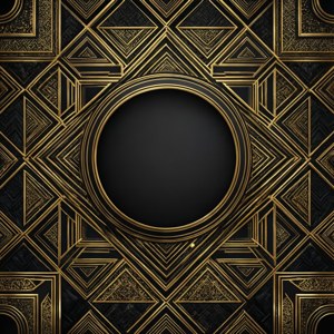 Gold Geometric Luxury