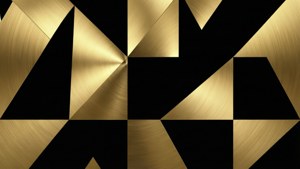 Gold Geometric Minimalist