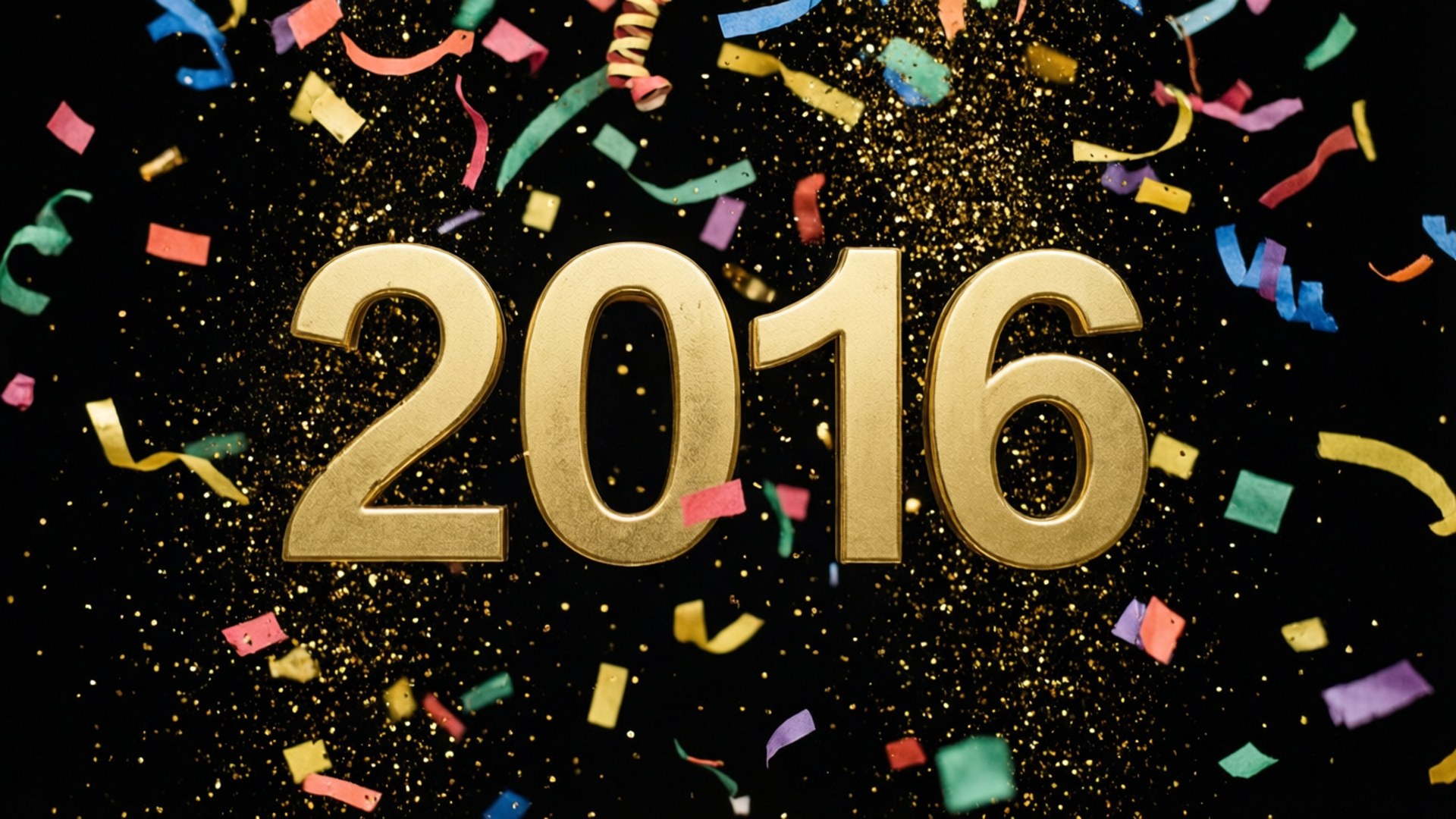 Gold Glitter 2016 by Wallpapers.art Studio