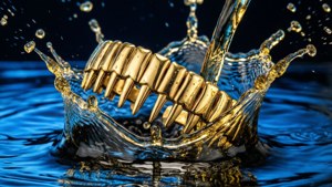 Gold Grillz Splash Art