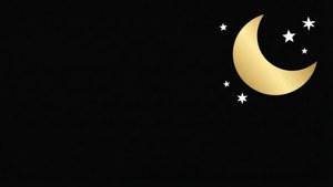 Gold Half Moon