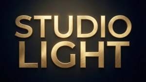 Gold Lettering Glow