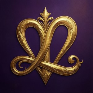 Gold Love Symbol