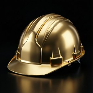 Gold Luxury Hard Hat