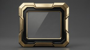 Gold Luxury Stream Frame