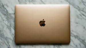 Gold MacBook Air