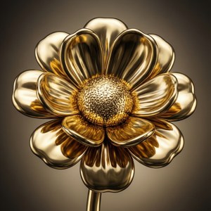 Gold Metallic Murakami
