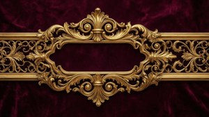 Gold Ornate Divider