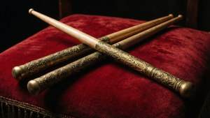 Gold Ornate Sticks