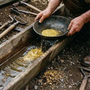Gold Panning Detail