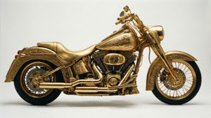 Gold Plated Side Profile