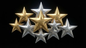 Gold Silver Star Cluster