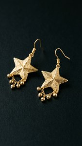 Gold Star Dangle