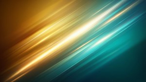 Gold Teal Light Rays