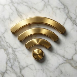 Gold Wi-Fi Marble