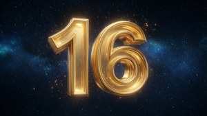 Golden 16 in Starry Night