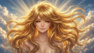Golden Angel Hair