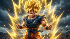 Golden Aura Goku