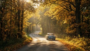 Golden Autumn Drive
