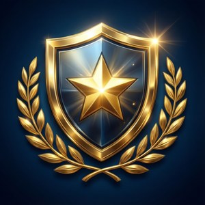 Golden Award Badge