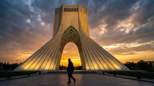 Golden Azadi Sunset