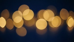 Golden Bokeh Blur