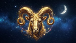 Golden Capricorn Celestial