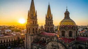 Golden Cathedral Sunrise