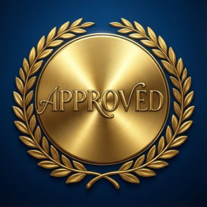 Golden Certificate Emblem