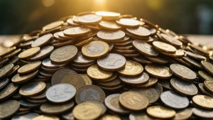 Golden Coin Pile