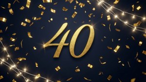 Golden Confetti 40