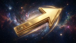 Golden Cosmic Arrow