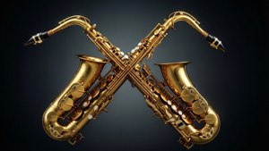 Golden Crossed Brass