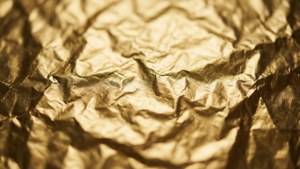 Golden Crumple Luxe