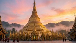 Golden Dawn at Shwedagon