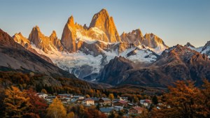 Golden Dawn Over Fitz Roy