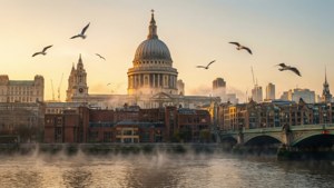 Golden Dawn Over St Paul's
