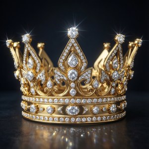 Golden Diamond Crown