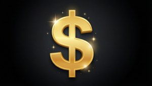 Golden Dollar Sign