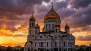 Golden Domes Sunset
