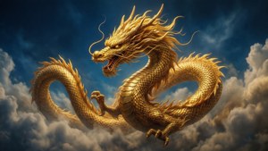 Golden Dragon Clouds