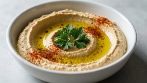 Golden Drizzle Hummus